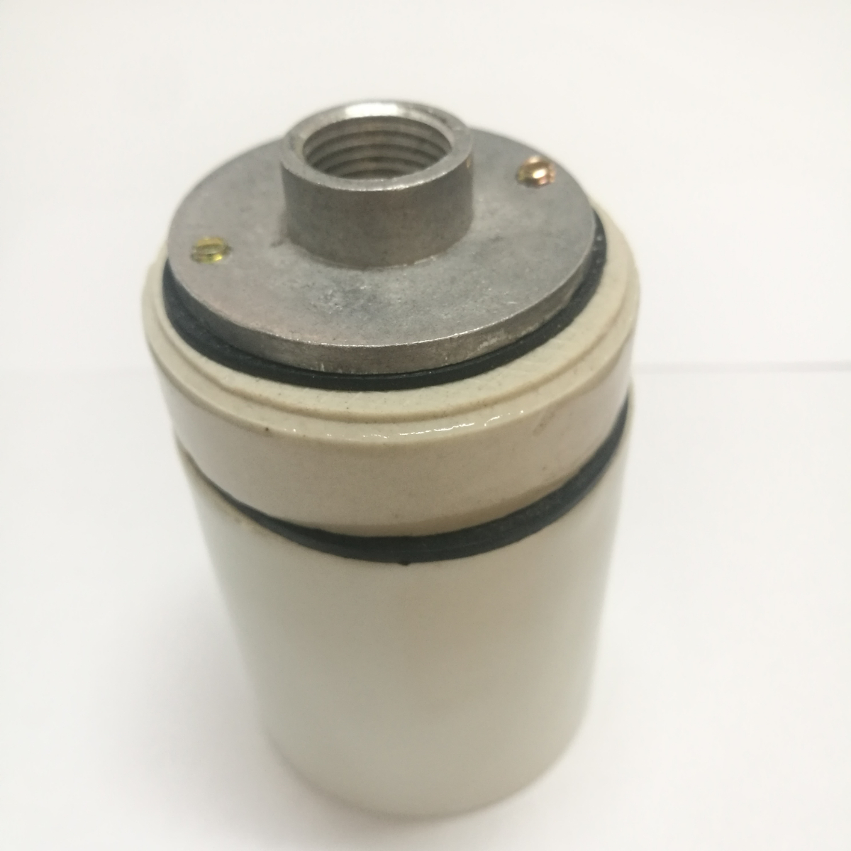 E40带铝盖防水陶瓷灯座