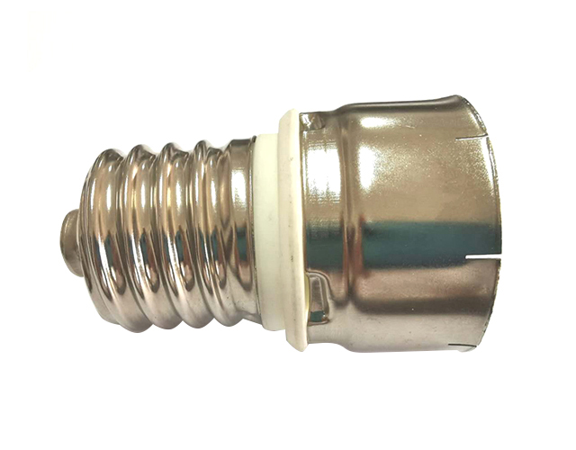 E40双节开槽陶瓷灯头